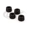 Energy Suspension Black Polyurethane Includes Four Halves For Half Bushings For Hourglass Style 9.8113G - alternate 4